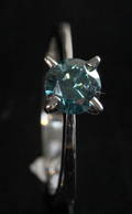 Solitairering. Ca. 0.85 ct