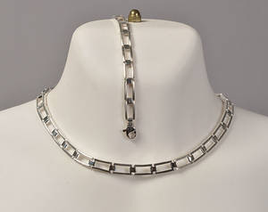 Smykkesæt af sterling sølv