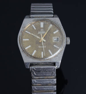 Omega Genève automatic, vintage herrearmbåndsur 