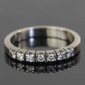 Alliance ring i 14 kt. hvidguld