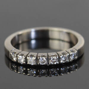 Alliance ring i 14 kt. hvidguld