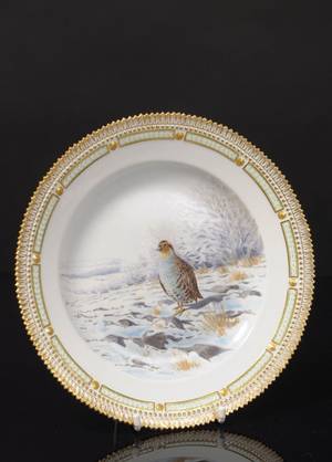 Royal Copenhagen. Fauna Danica. Middagstallerken.