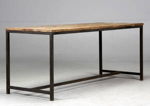 Spisebord, genanvendt elmetræ