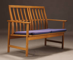 Børge Mogensen. To-pers. sofa, model 2259, eg