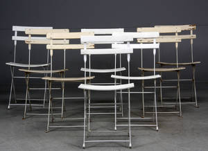 Havestole samt havebord 8