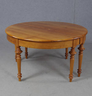 Halvmånebord, 1800-tal