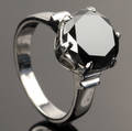 Solitaire ring ca. 4.84 ct.