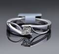 Brillantring, ca 0.29 ct af 18 kt. Guld