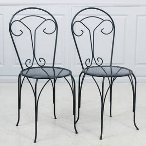 CAFÉSTOLAR, ett par, 1900-tal