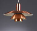 Poul Henningsen. PH 4½4 pendel, kobber 