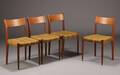 Dansk møbelproducent. Spisestole, teaktræ 1960erne 4