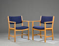 Hans. J. Wegner. Par armstole af egetræ, Getama 2 