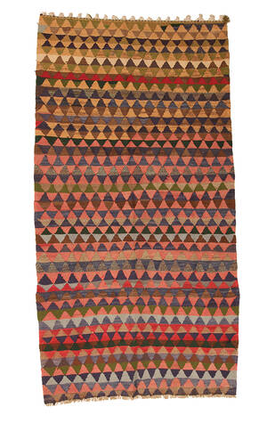 Orientalisk flatvävd matta, Kelim, 288x150 cm