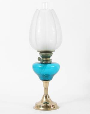 Bordsfotogenlampa, 1900-talets andra hälft