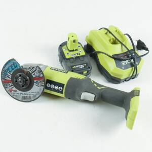 VINKELSLIP Ryobi M14, laddare