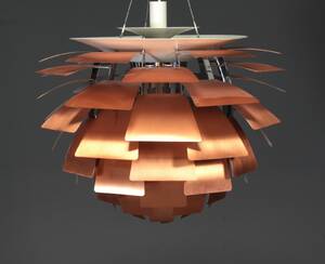 Poul Henningsen koglen af kobber Ø 70cm