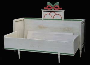 Utdragssäng, delvis 1800-tal