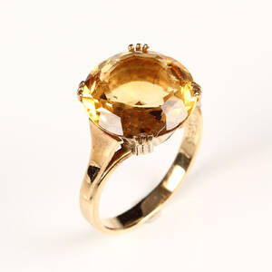 Bræmer Jensen cocktailring, 14 kt guld