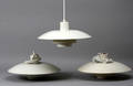 Poul Henningsen. Tre PH43 pendler, hvide 3