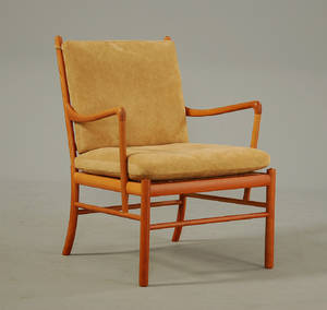 Ole Wanscher 1903 - 1985. Colonial Chair model PJ149 af kirsebær