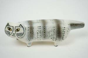 Lisa Larson, Katt, figurin, stengods, K-studion, Gustavsberg