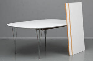 Piet Hein  Bruno Mathsson. Super Ellipse bord 3