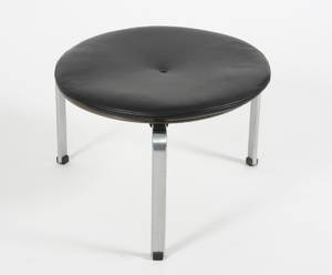 Poul Kjærholm. Taburet, model PK 33