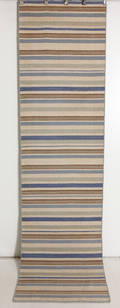 Orientmatta, flatvävd, Modern Kelim, 302x82 cm