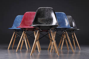Charles Eames. Seks stole model DSW 6