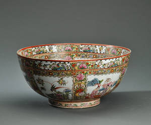 Kinesisk skål af porcelæn