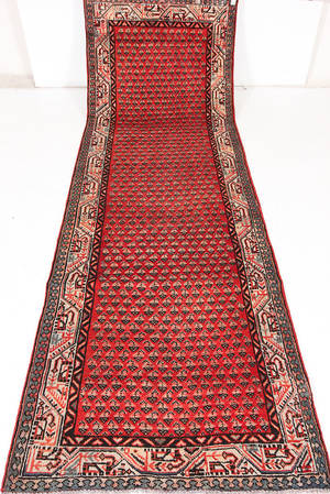 Persisk matta. Sarough 308x100 cm.