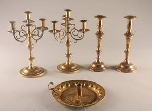 Samling messing ting 5