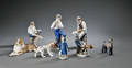Kgl. P. B  G samt Dahl Jensen. En samling figurer 8