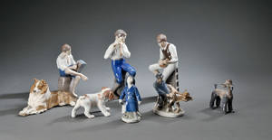 Kgl. P. B  G samt Dahl Jensen. En samling figurer 8