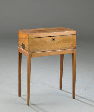 Lille skrivemøbel af palisander, ca. 1900