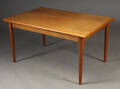 Dansk møbelproducent. Spisebord, teaktræ, 1960erne