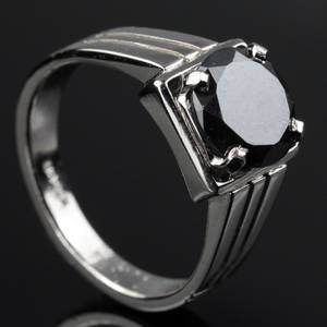 Herre ring ca. 3.10 ct.