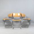 Mart Stam, Freischwinger Stühle Modell S 43 von Thonet 7