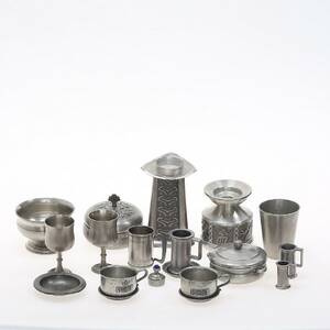 TENN. Parti olika delar. 18 delar. 