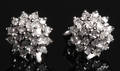 Par diamant ørestikkere ca. 0,38 ct. 2