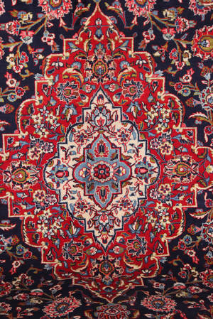 Persisk matta. Kashan 420x295 cm.