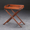 Engelsk bakkebord samt butlers tray 2