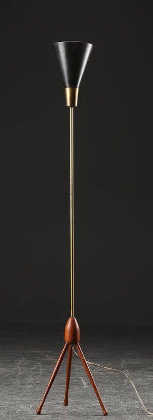 Standerlampe uplight, 1950erne