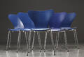 Arne Jacobsen. Seks Syveren stole, Model 3107 6