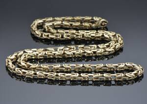 Kongekæde af guld 14 kt 