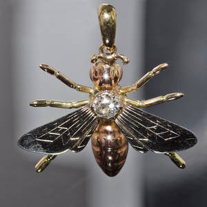 Diamant-Anhänger - ca. 0.45 ct.