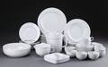Grethe Meyer for Royal Copenhagen, fajance. Blåkant middags- og kaffeservice 53