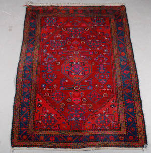 Orientalisk handknuten matta 102 x 157 cm