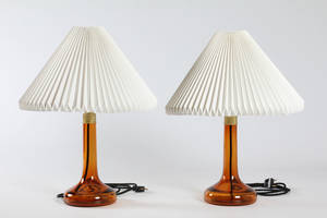 Holmegaard  Le Klint. Bordlamper 2.