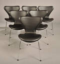 Arne Jacobsen. Seks stole model 3107 6